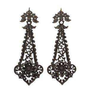 Berlin Iron earrings at Glorious Antique Jewelry