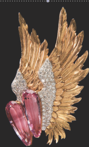 Joan Fontaine's Winged Brooch