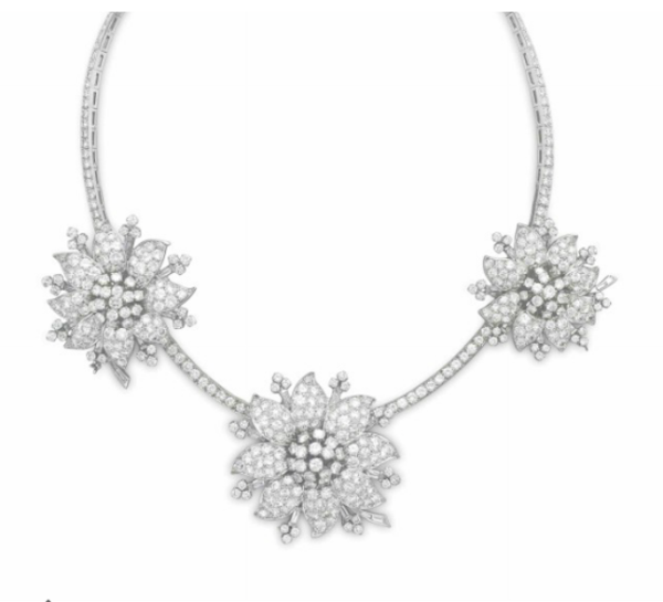 van cleef and arpels clip necklace